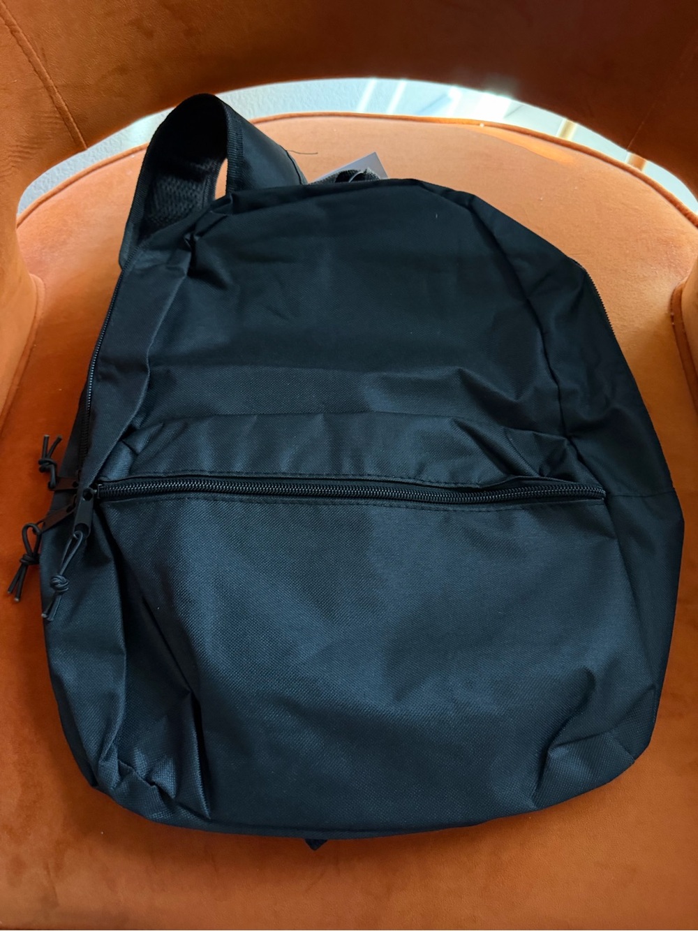 Classic Black Backpack - Unbranded